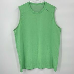 Lululemon Metal Vent Tech Tank in Split Pea Sz XL